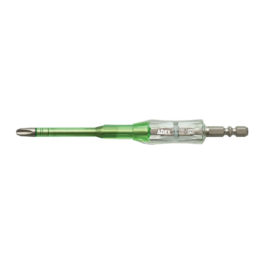 ANEX Insulated 1000V for Electrical AZM-3150 Single-Head Bit, Compatible, Work, +3x150
ANEX Insulated 1000V for Electrical AZM-3150 Single-Head Bit, Compatible, Work, +3x150