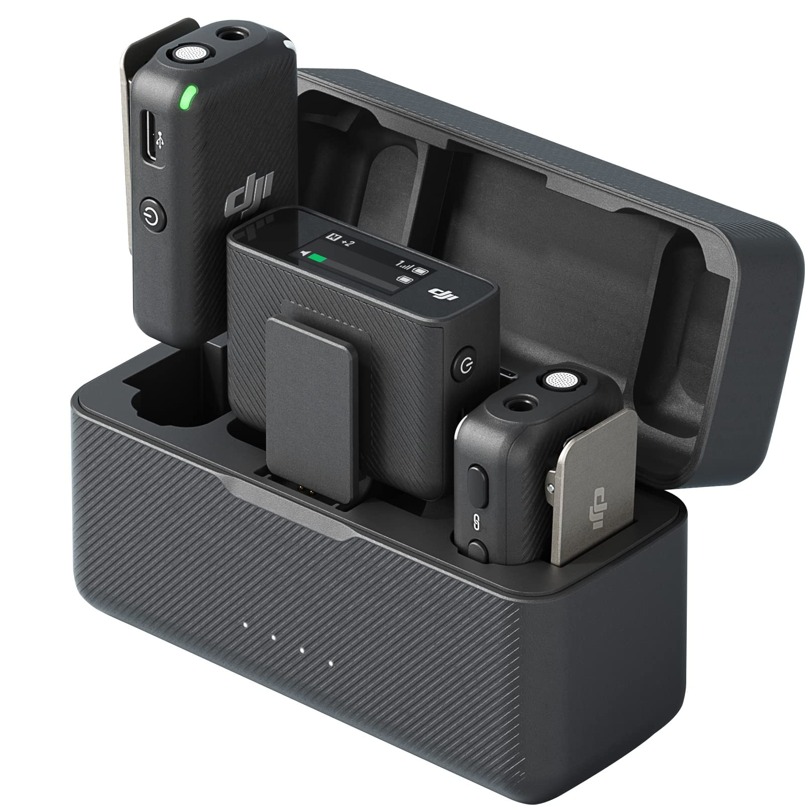 Мікрофон DJI x 2 Приймач x 1 Зарядка Бездротовий петличний мікрофон Відстань передачі 250 м 15 годин роботи Зменшення шуму Сумісний із ПК iPhone
Мікрофон DJI x 2 Приймач x 1 Зарядка Бездротовий петличний мікрофон Відстань передачі 250 м 15 годин роботи Зменшення шуму Сумісний із ПК iPhone