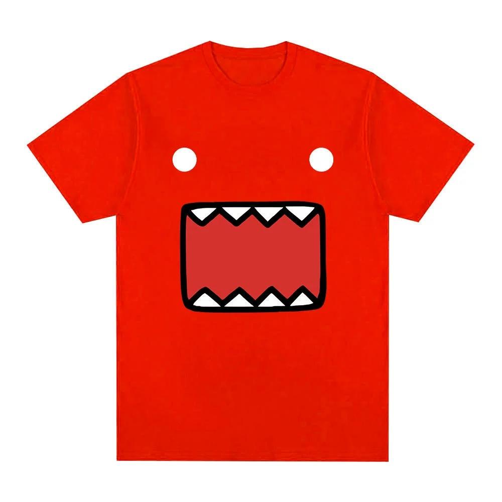 Domo Kun Doll Face Pattern Spring and Autumn Mens and Womens Casual Loose Short sleeved Tshirt S
Domo Kun Doll Face Pattern Spring and Autumn Mens and Womens Casual Loose Short sleeved Tshirt S