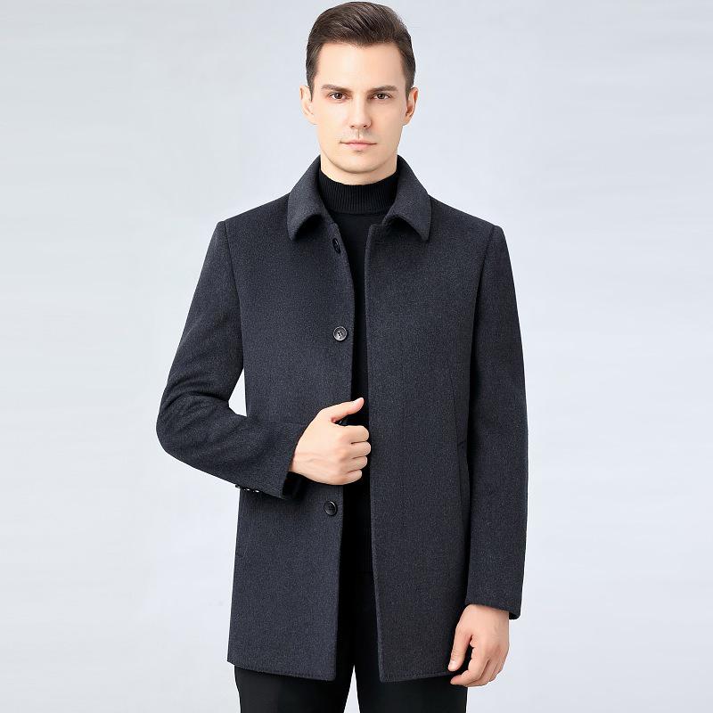 Brand Men s 2025 Winter Business Casual Double-Sided Cashmere Wool Coat for Middle-Aged and Elderly 170 сірий колір
Brand Men s 2025 Winter Business Casual Double-Sided Cashmere Wool Coat for Middle-Aged and Elderly 170 сірий колір