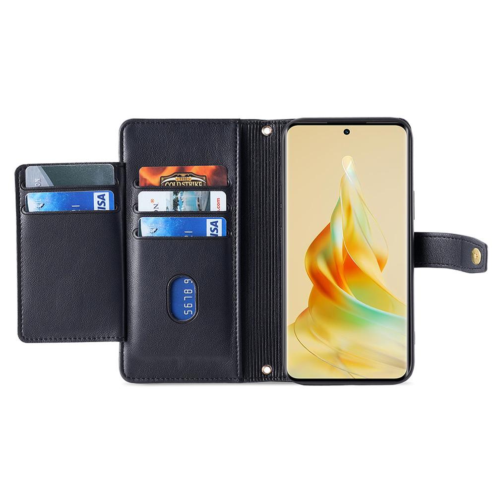 Zipper Pocket Phone Case for Oppo Reno8 T 4G Card Slots Leather Stand Phone Cover with Straps Blue
Zipper Pocket Phone Case for Oppo Reno8 T 4G Card Slots Leather Stand Phone Cover with Straps Blue