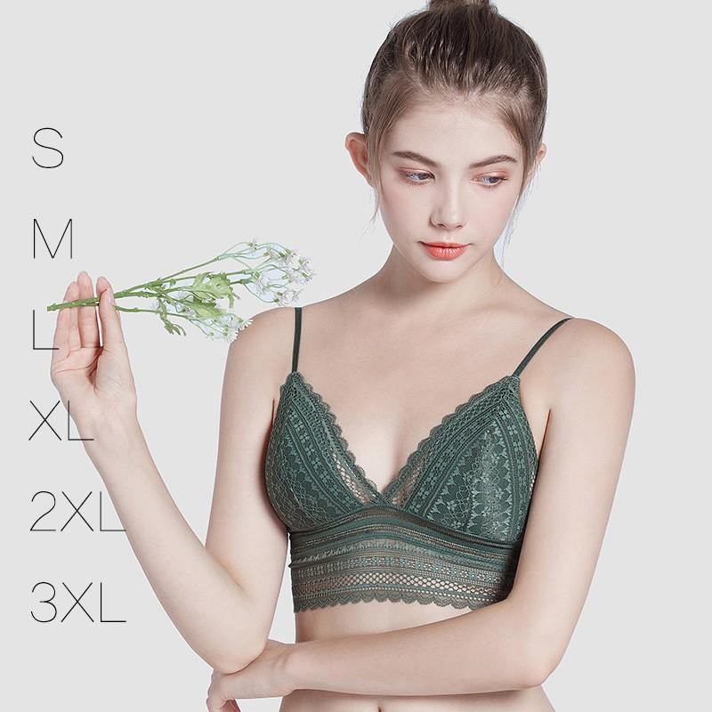 French underwear sexy thin U-shaped big halter beautiful back underwear triangle cup no steel ring lace bra cover S
French underwear sexy thin U-shaped big halter beautiful back underwear triangle cup no steel ring lace bra cover S