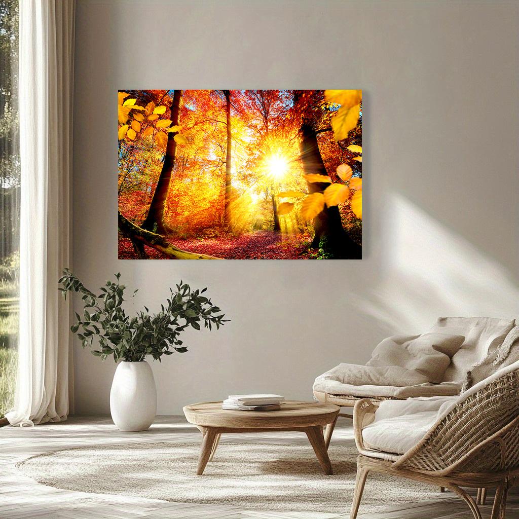 Autumn Forest Landscape Canvas Painting Posters and Prints Wall Art Red Maple Leaves Wall Hanging Bedroom Living Room Home Decoration 20x30cm
Autumn Forest Landscape Canvas Painting Posters and Prints Wall Art Red Maple Leaves Wall Hanging Bedroom Living Room Home Decoration 20x30cm