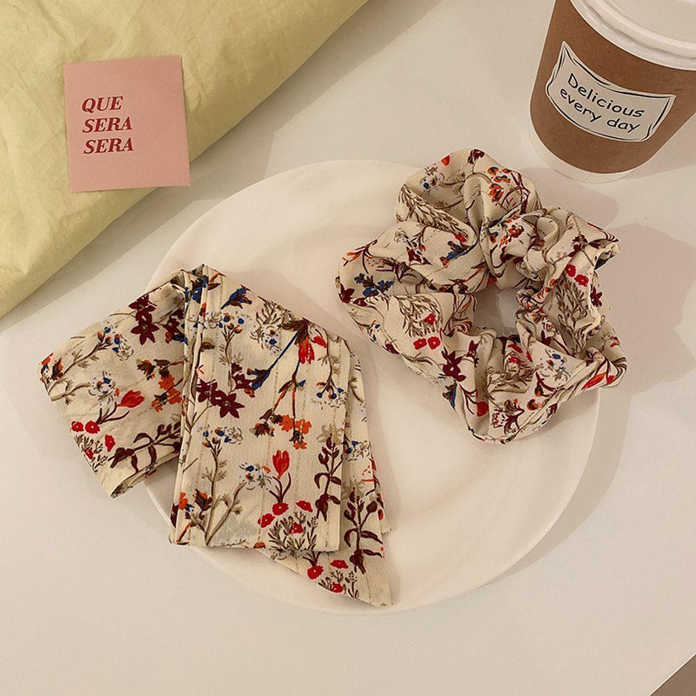 Flower Cloth Chiffon Scrunchies Korean Style Hair Band Women Hair Rope Silk Ribbon Tie Hair Band Large
Flower Cloth Chiffon Scrunchies Korean Style Hair Band Women Hair Rope Silk Ribbon Tie Hair Band Large