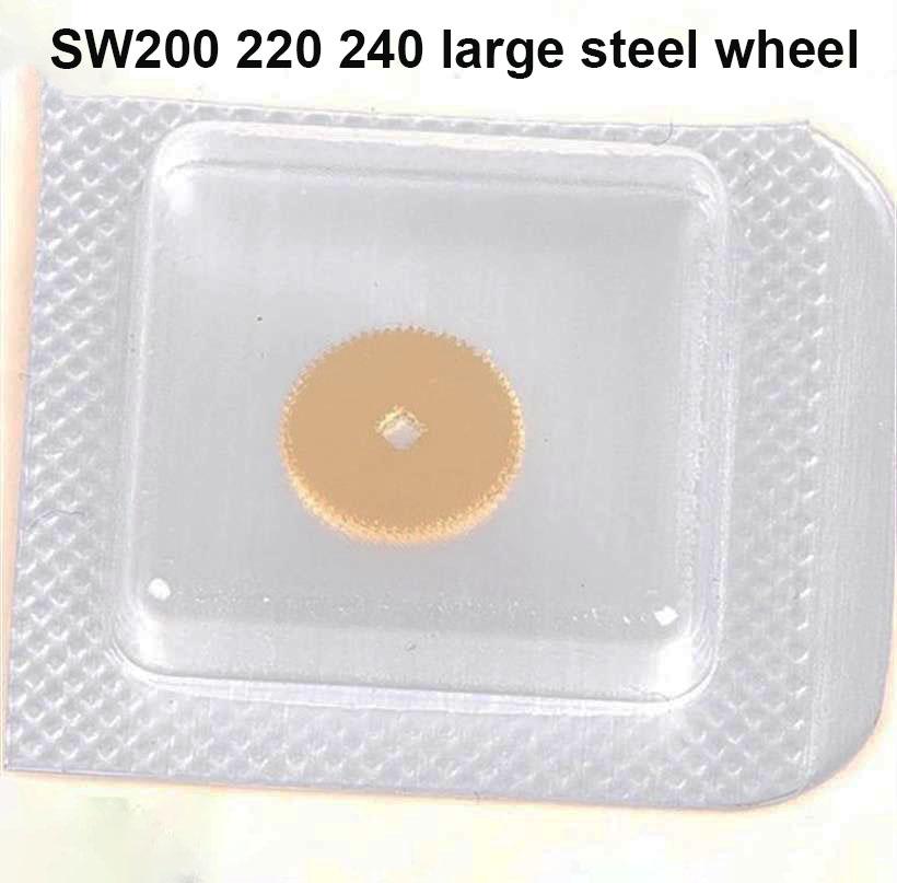 Watch Accessories Suitable For Swis.s SW200 220 240 Movement Original Brand New Large Steel Wheel Mechanical Watch Repair Parts
Watch Accessories Suitable For Swis.s SW200 220 240 Movement Original Brand New Large Steel Wheel Mechanical Watch Repair Parts