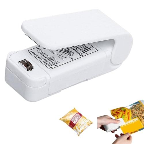 2-in-1 Food Saver, Compact Sealer with Cutter, Easy Sealer, Bag Sealer, Mini Bag Sealer, Thermal Sealer, Kitchen Sealer, Plastic Bag Sealer, Vacuum Se
2-in-1 Food Saver, Compact Sealer with Cutter, Easy Sealer, Bag Sealer, Mini Bag Sealer, Thermal Sealer, Kitchen Sealer, Plastic Bag Sealer, Vacuum Se