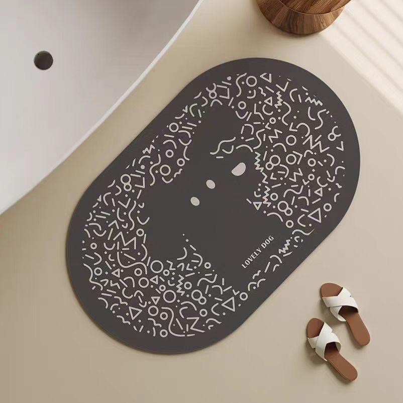 Коврик для ванной комнаты с рисунком, нескользящий, водопоглощающий, из диатомовой грязи, для ванной комнаты, легко моется, коврик для двери туалета 40cmx60cm
Коврик для ванной комнаты с рисунком, нескользящий, водопоглощающий, из диатомовой грязи, для ванной комнаты, легко моется, коврик для двери туалета 40cmx60cm