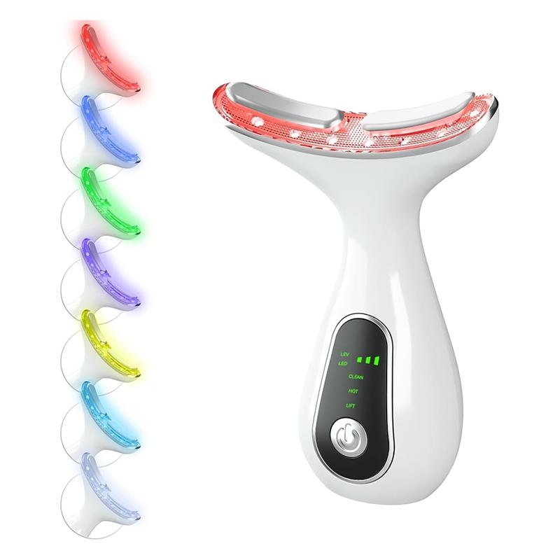 A78E-Facial Massager 7 Color For Face Lift Device Multifunctional Wand For Face And Neck Massage With 113° F, Vibration& Cleanin білий
A78E-Facial Massager 7 Color For Face Lift Device Multifunctional Wand For Face And Neck Massage With 113° F, Vibration& Cleanin білий