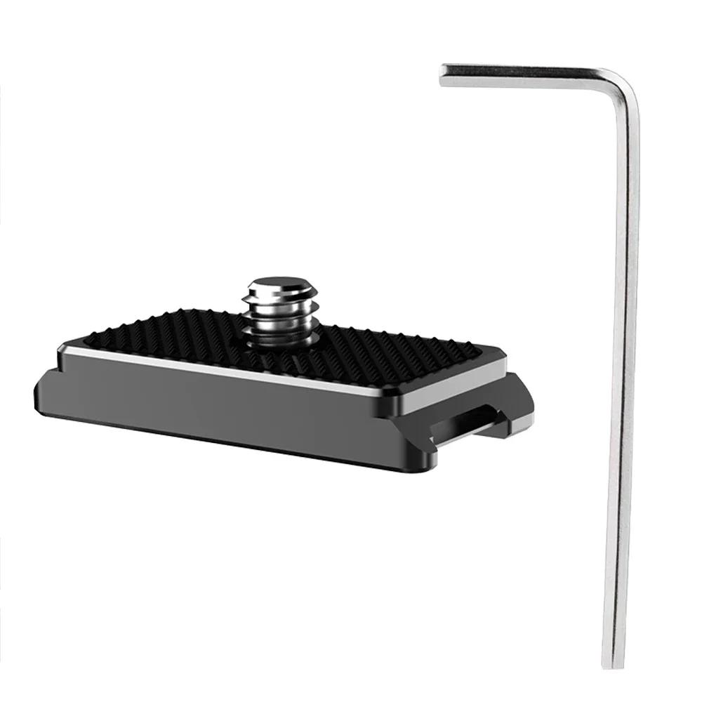 База-адаптер Flymile для камер Insta360 X5/X4/Ace Pro 2, Металлический кронштейн-удлинитель, Быстросъемная монтажная пластина-адаптер для штатива
База-адаптер Flymile для камер Insta360 X5/X4/Ace Pro 2, Металлический кронштейн-удлинитель, Быстросъемная монтажная пластина-адаптер для штатива