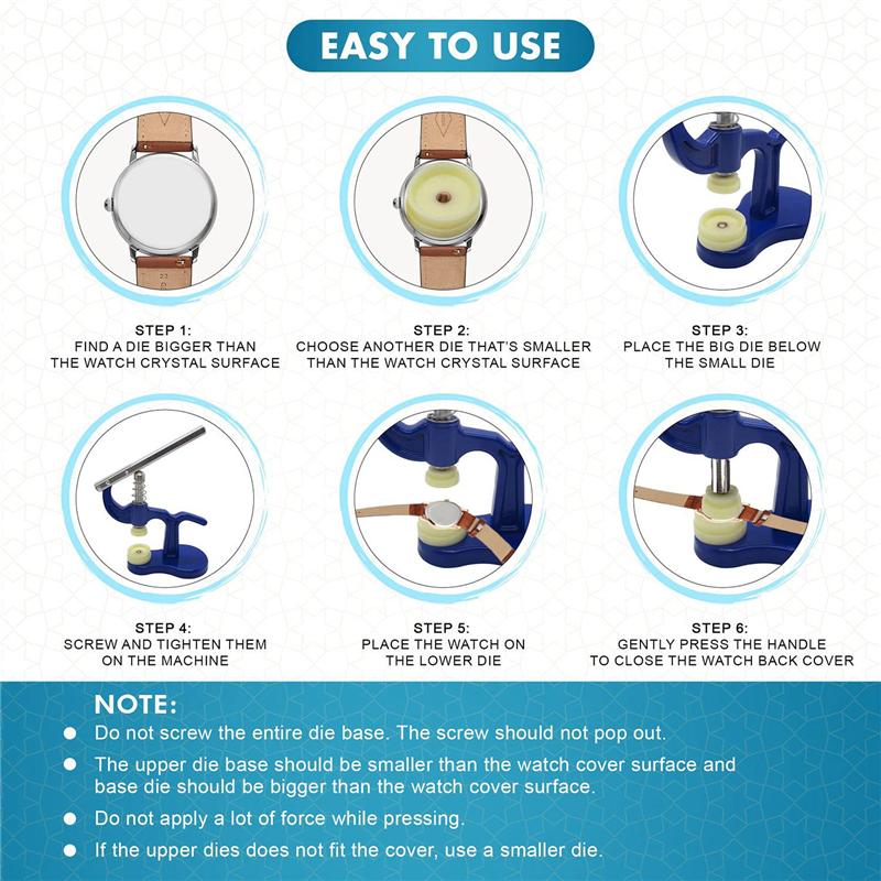 A522Z Watch Back Closer Watch Base Cover - Watch Repairing Accessories - Watch Back Closing Tool - Wrist Watch NONE
A522Z Watch Back Closer Watch Base Cover - Watch Repairing Accessories - Watch Back Closing Tool - Wrist Watch NONE