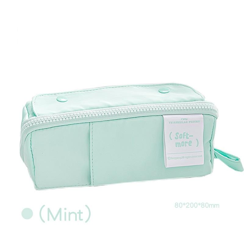 Prism Pencil Case Pen Bag Cream Color Large Capacity Soft More Pocket Storage Pouch for Stationery School A7446 м ятний
Prism Pencil Case Pen Bag Cream Color Large Capacity Soft More Pocket Storage Pouch for Stationery School A7446 м ятний