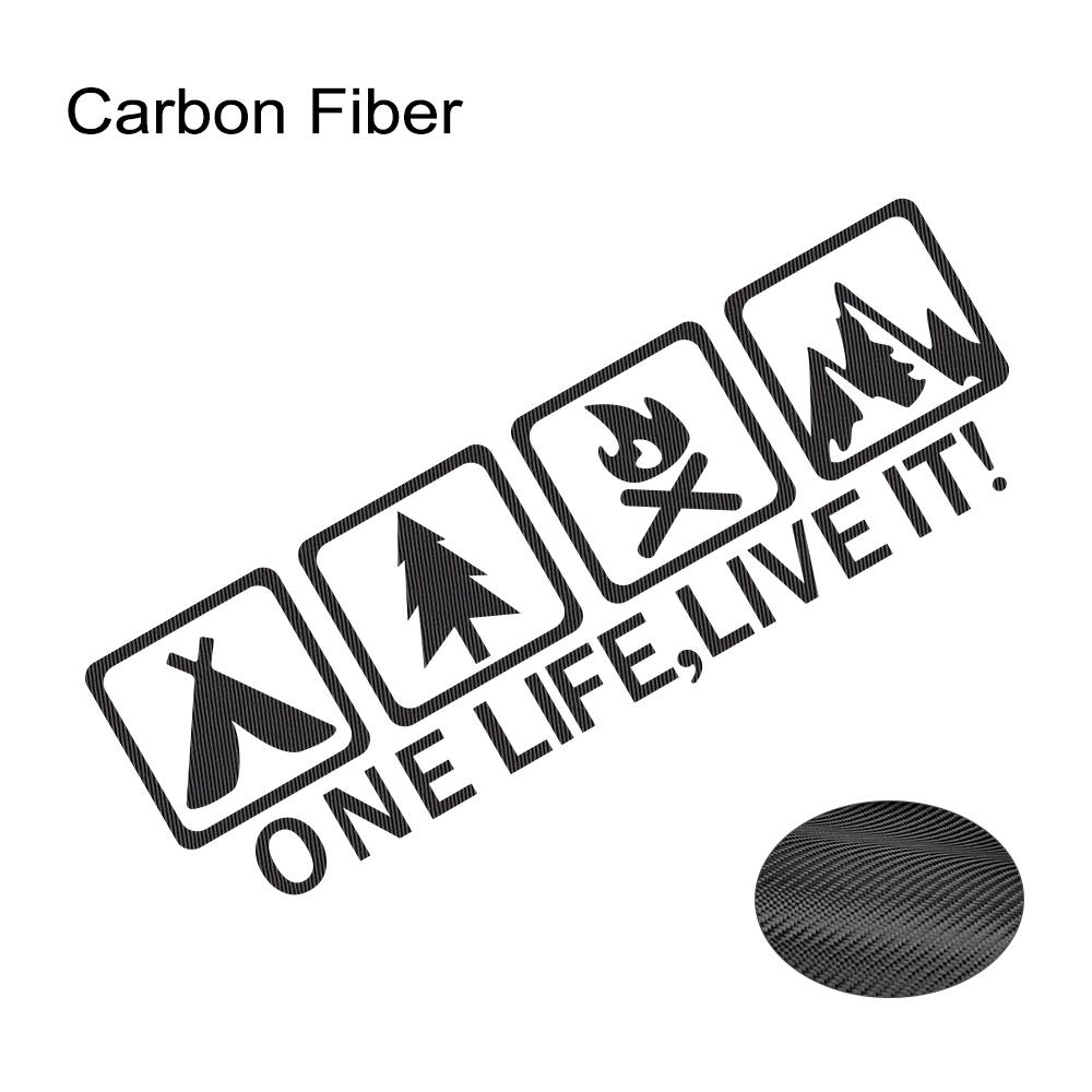Car Sticker One Life Live It Camping Outdoor Quadruple Waterproof Decal DIY Car Body Door Window Auto Exterior Decor Accessories
Car Sticker One Life Live It Camping Outdoor Quadruple Waterproof Decal DIY Car Body Door Window Auto Exterior Decor Accessories
