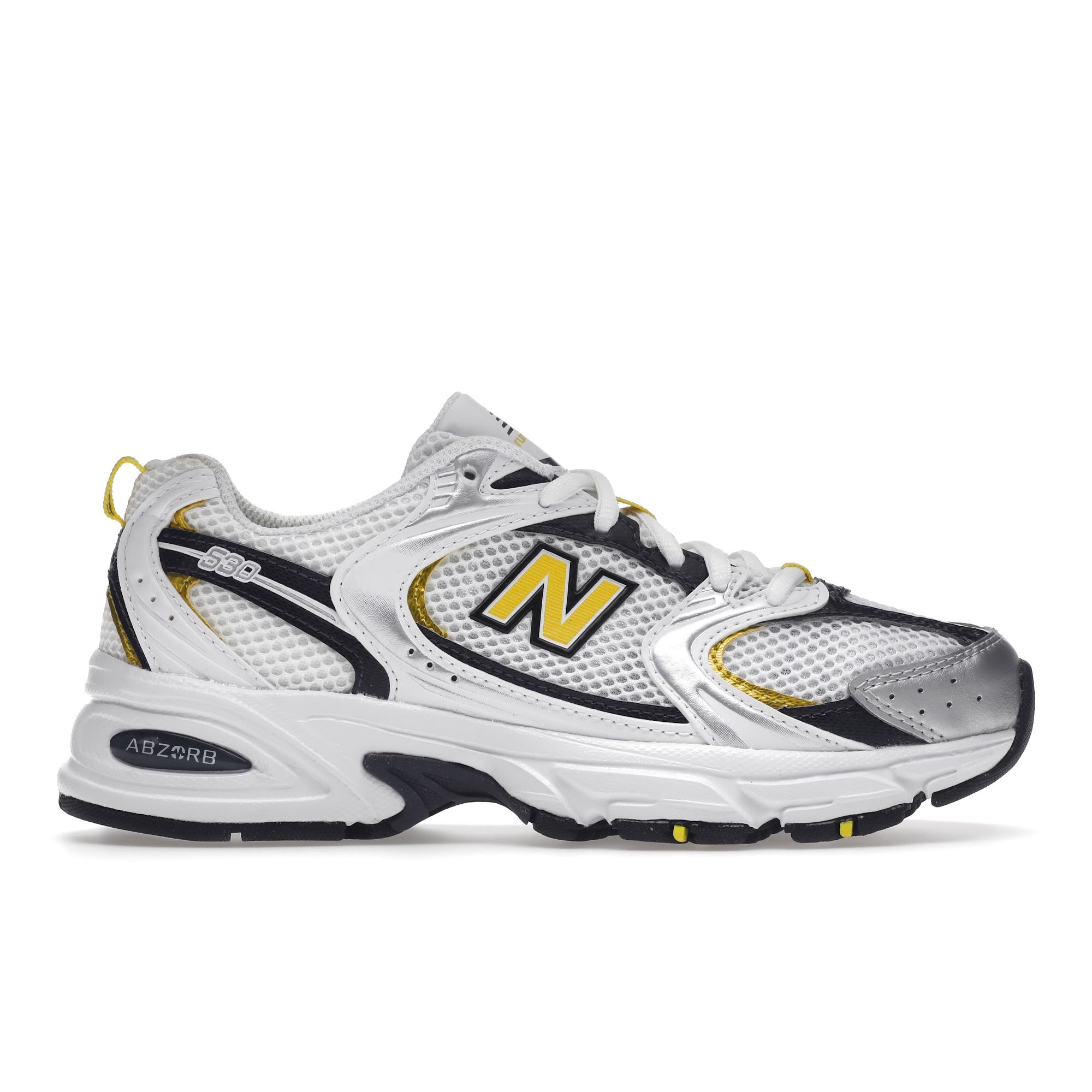 Кроссовки унисекс New Balance 530 White Citra Yellow Munsell-White MR530UNX 38.5
Кроссовки унисекс New Balance 530 White Citra Yellow Munsell-White MR530UNX 38.5