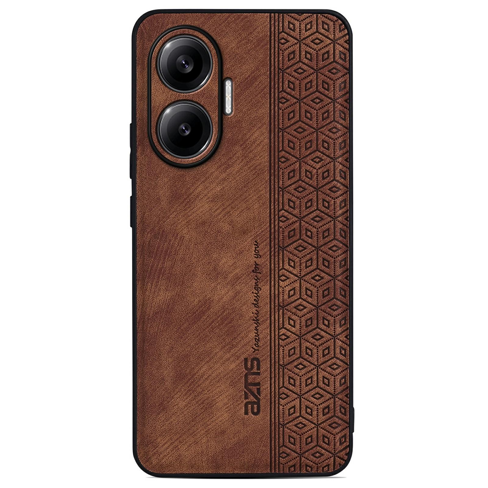 AZNS For Xiaomi Poco F7 5G/Redmi Turbo 4 Pro 5G Case Protective PU Leather Covered TPU Phone Shell Brown
AZNS For Xiaomi Poco F7 5G/Redmi Turbo 4 Pro 5G Case Protective PU Leather Covered TPU Phone Shell Brown