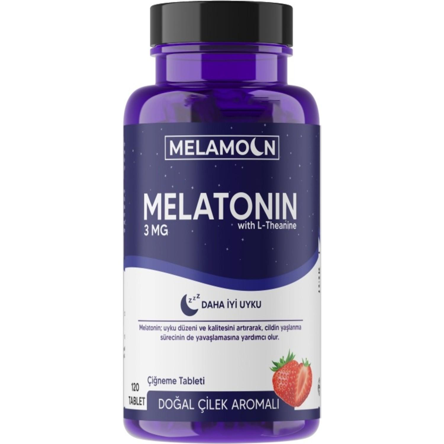 Melamoon Natural Melatonin and Theanine Contains 120 Tablets Supplement Food 3 Mg - Вища якість і сон без стресу
Melamoon Natural Melatonin and Theanine Contains 120 Tablets Supplement Food 3 Mg - Вища якість і сон без стресу
