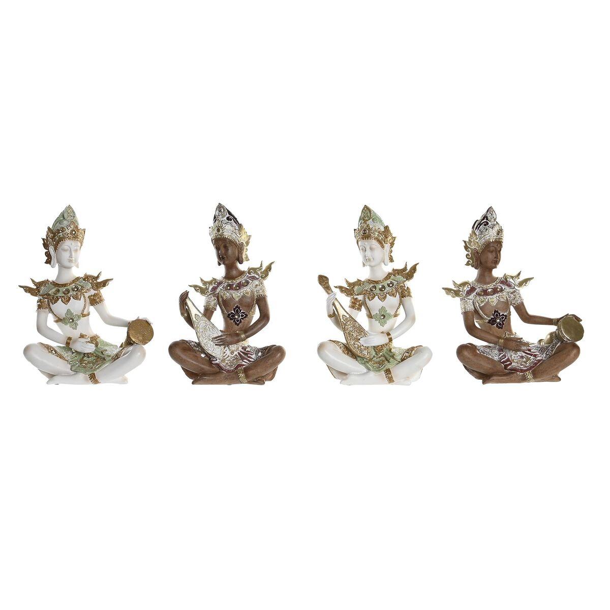 Декоративная статуэтка DKD Home Decor Белый Коричневый Буда Ориентал 18 x 12 x 27,5 см (4 комнаты) TU прозрачный
Декоративная статуэтка DKD Home Decor Белый Коричневый Буда Ориентал 18 x 12 x 27,5 см (4 комнаты) TU прозрачный
