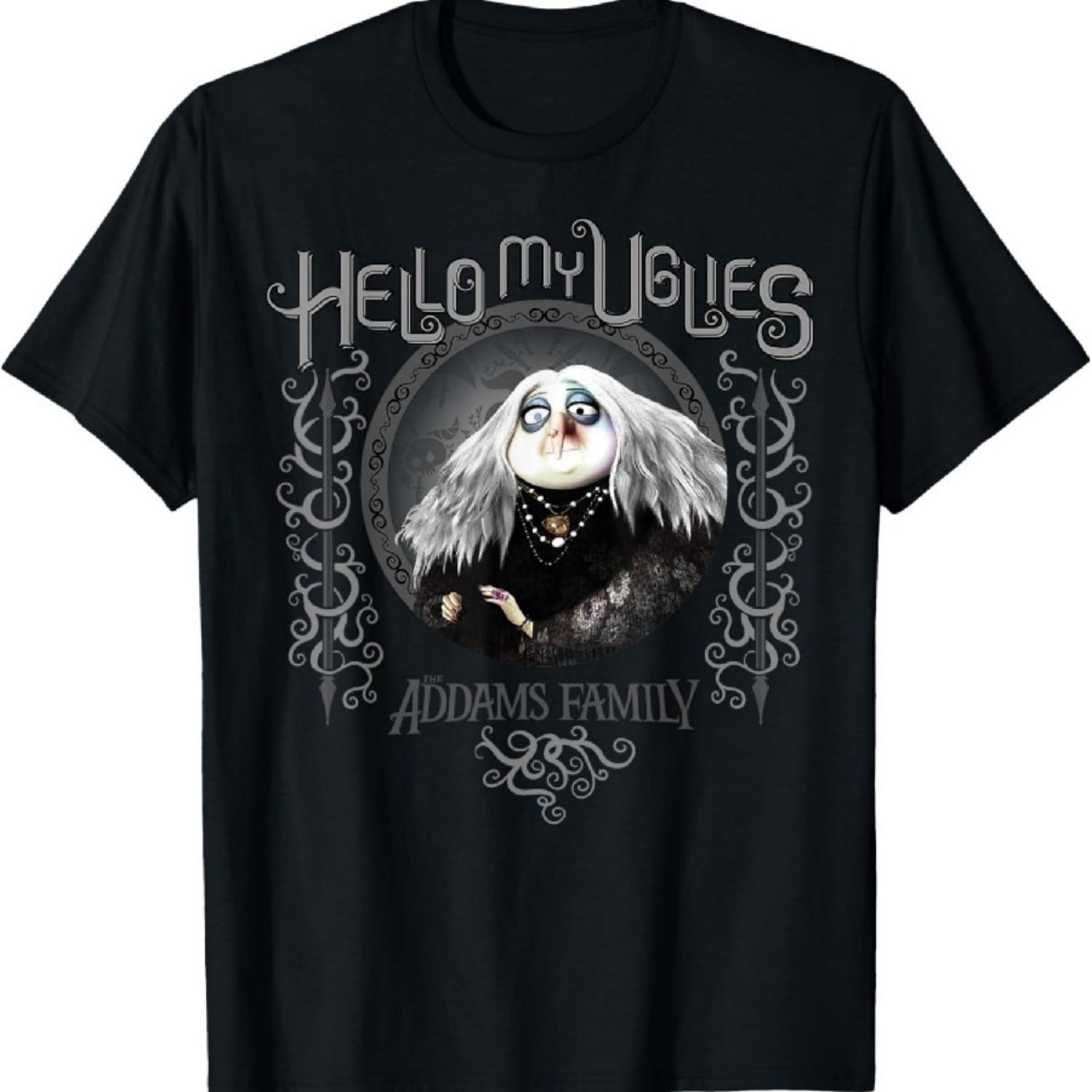 Addams Family Grandmama Hello My Uglies Portrait T-Shirt XXXXXL чорний
Addams Family Grandmama Hello My Uglies Portrait T-Shirt XXXXXL чорний