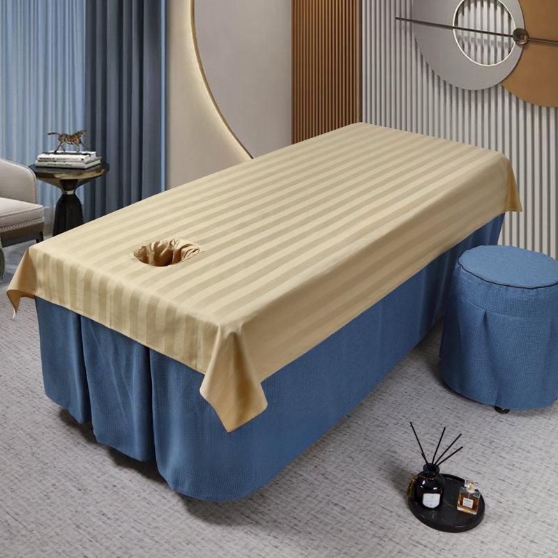Beauty Salon Massage Table Bed Sheet With Hole Cotton Therapy Bedsheet Physiotherapy Spa Clubhouse Cosmetic Massage Bed Sheet (as the picture,210x100cm)
Beauty Salon Massage Table Bed Sheet With Hole Cotton Therapy Bedsheet Physiotherapy Spa Clubhouse Cosmetic Massage Bed Sheet (as the picture,210x100cm)