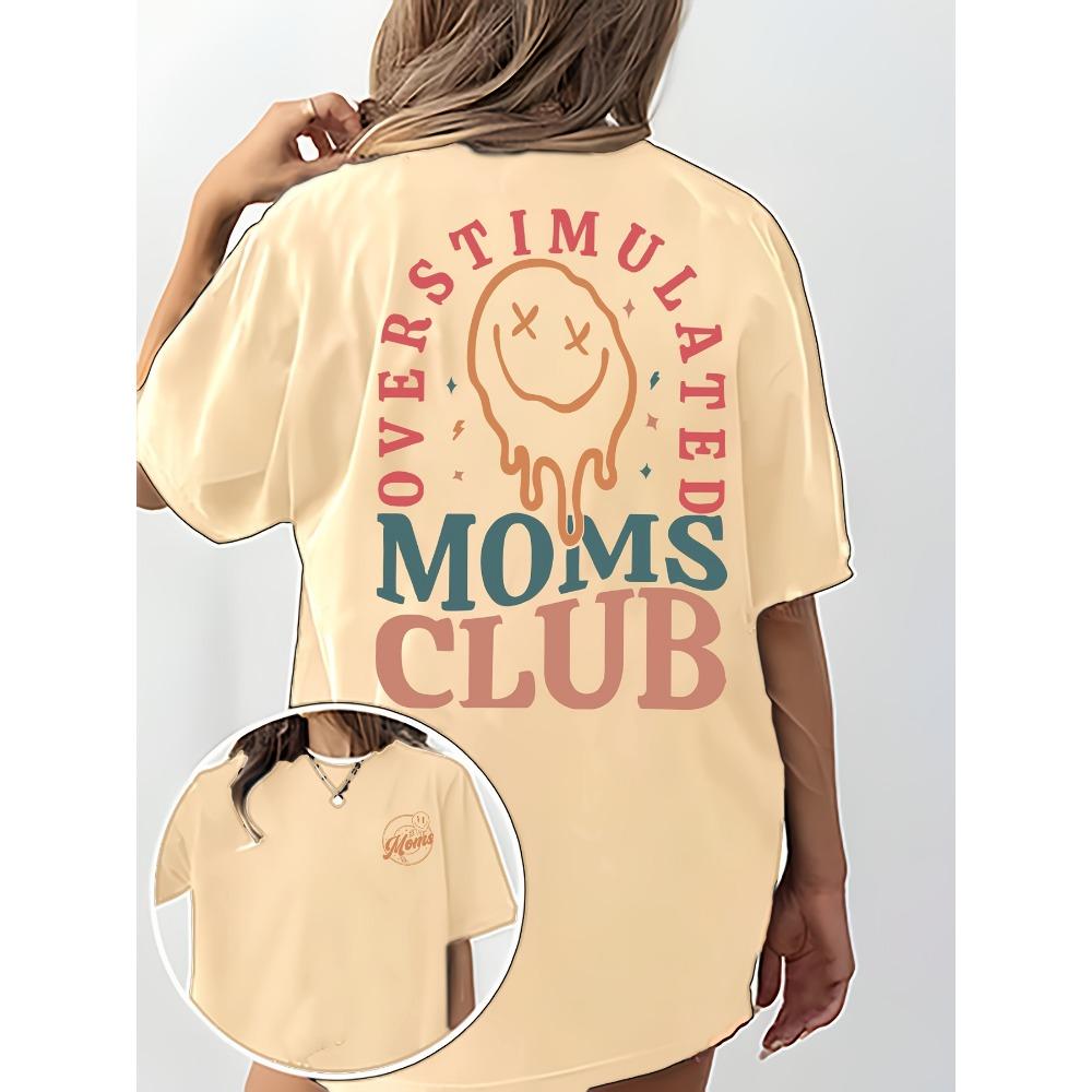 Overstimulated Moms Club Women s Tee Funny Mom Life Graphic Casual Black Oversized Top 3XL
Overstimulated Moms Club Women s Tee Funny Mom Life Graphic Casual Black Oversized Top 3XL