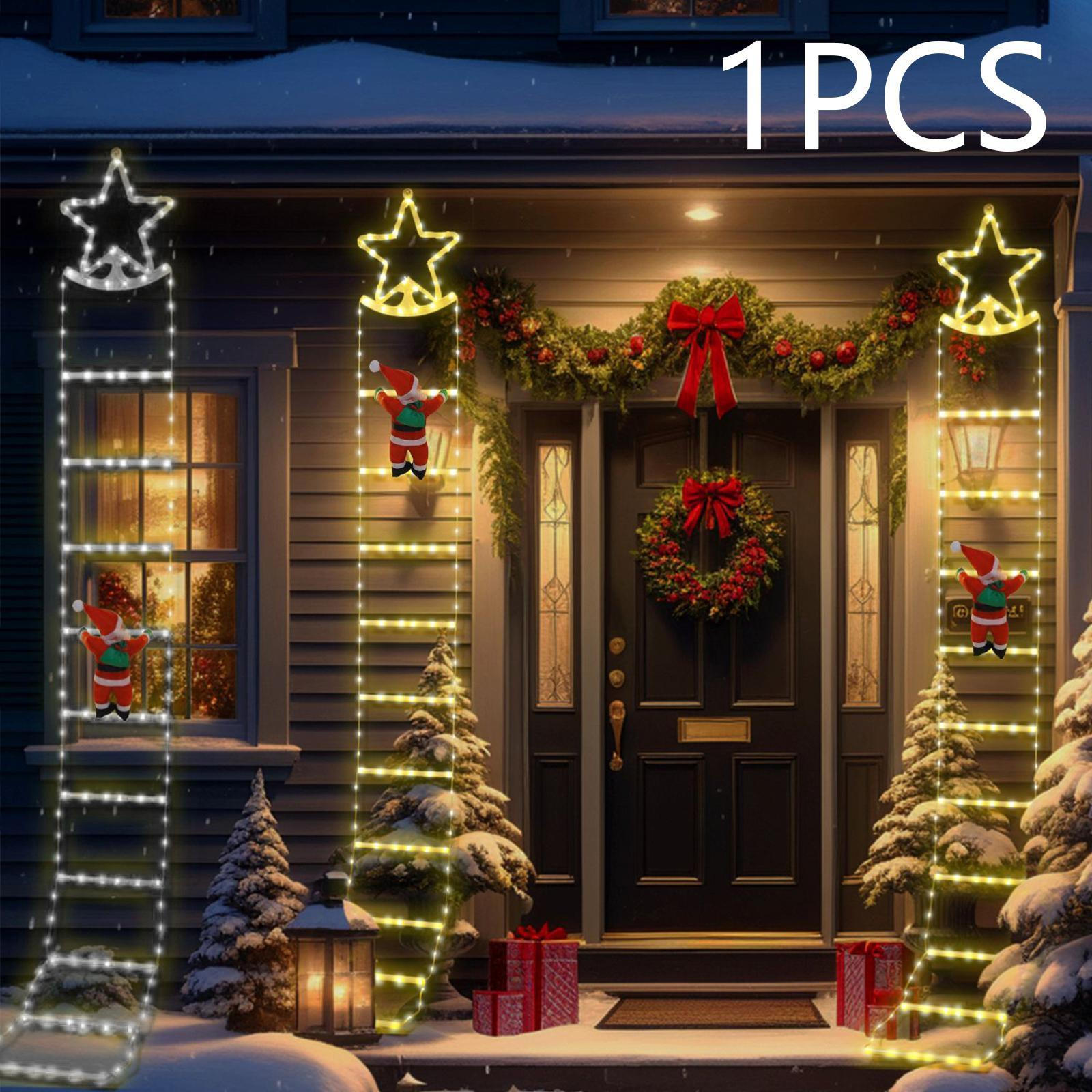 Festive LED Ladder Lights Remote Controlled 2M/56ft Christmas Decor for Home Colorful
Festive LED Ladder Lights Remote Controlled 2M/56ft Christmas Decor for Home Colorful