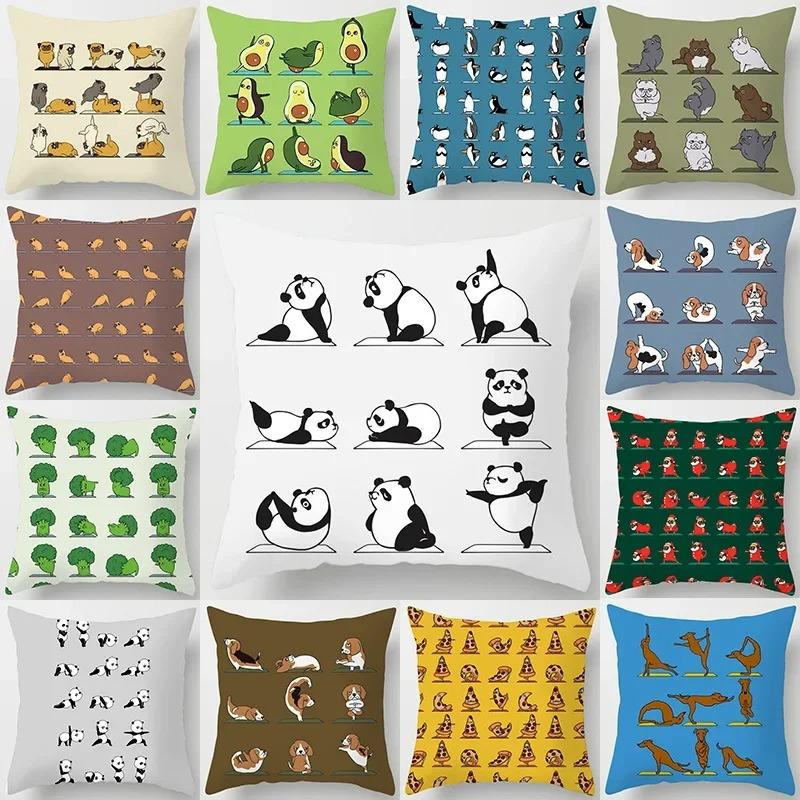 Flambant neuf Yoga Panda dessin animé Animal avocat oreiller bouledogue ample taie d oreiller taille taie d oreiller taie d oreiller 40x40cm
Flambant neuf Yoga Panda dessin animé Animal avocat oreiller bouledogue ample taie d oreiller taille taie d oreiller taie d oreiller 40x40cm