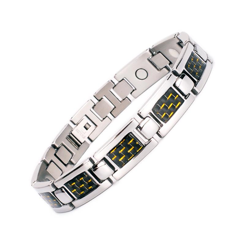 Hot Sale European and American Fashion Eco-friendly Alloy Carbon Fiber Bracelet Magnet Adjustable Jewelry
Hot Sale European and American Fashion Eco-friendly Alloy Carbon Fiber Bracelet Magnet Adjustable Jewelry