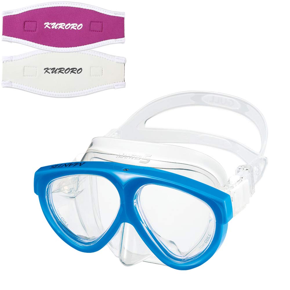 GULL Mask Mantis5 Mantis5 Силиконовый неоново-голубой x KURORO Чехол для ремешка маски розовый x (Роза белая)
GULL Mask Mantis5 Mantis5 Силиконовый неоново-голубой x KURORO Чехол для ремешка маски розовый x (Роза белая)