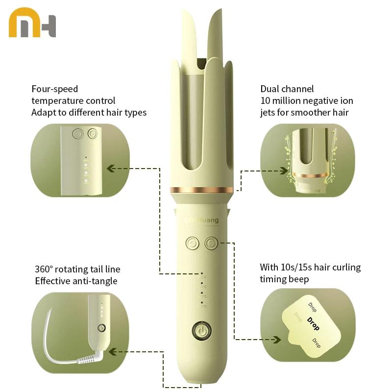Automatic Curling Iron Wand 32MM Automatic Ceramic Hair Roller Professional Curling Iron Electric Curling Wand Hair Waver AU
Automatic Curling Iron Wand 32MM Automatic Ceramic Hair Roller Professional Curling Iron Electric Curling Wand Hair Waver AU