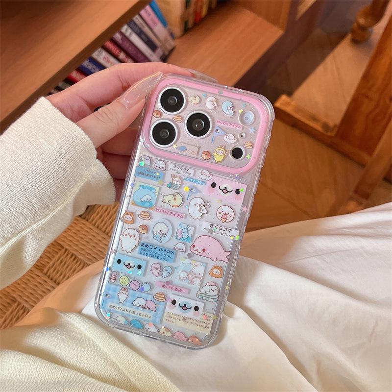 Retro Cute Bean Sesame Seal Phone Case for iPhone 17/16 Pro Max/15/14 iPhone 15 Pro Max
Retro Cute Bean Sesame Seal Phone Case for iPhone 17/16 Pro Max/15/14 iPhone 15 Pro Max
