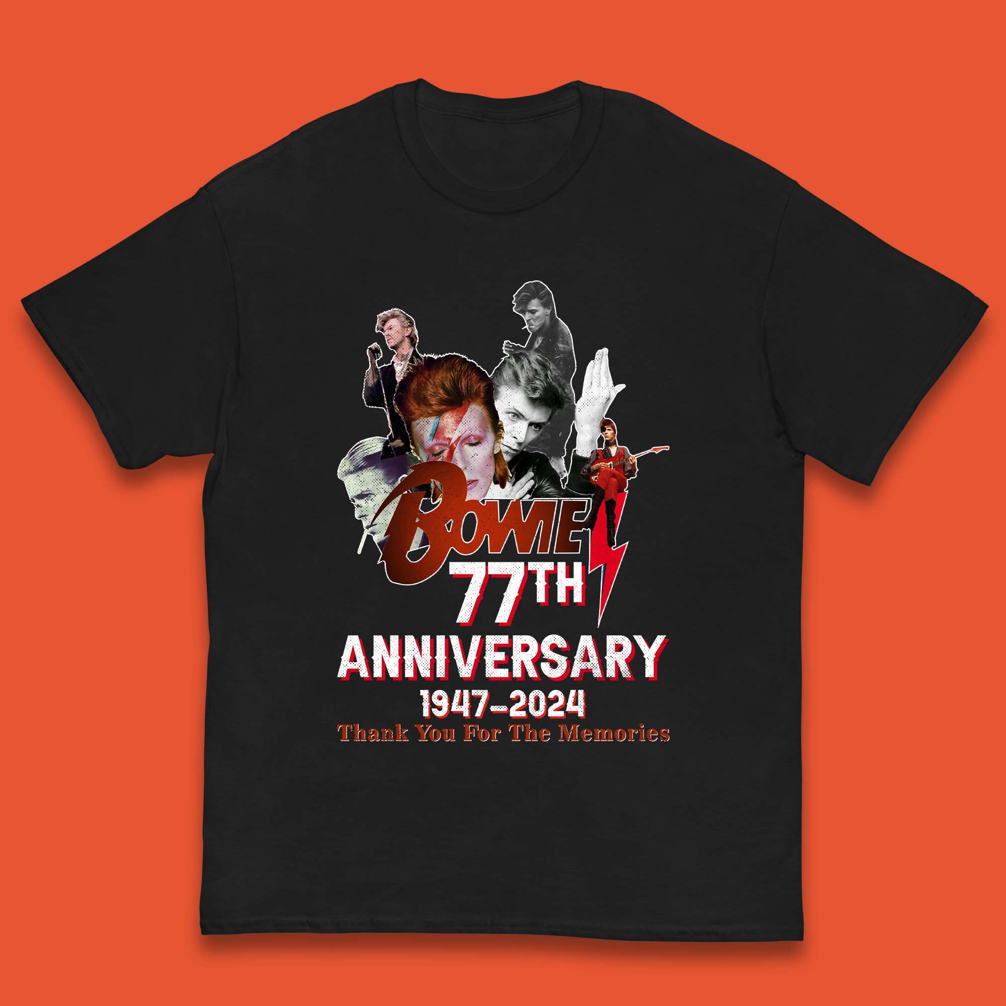 Bowie 77th Anniversary Kids T-Shirt 100
Bowie 77th Anniversary Kids T-Shirt 100