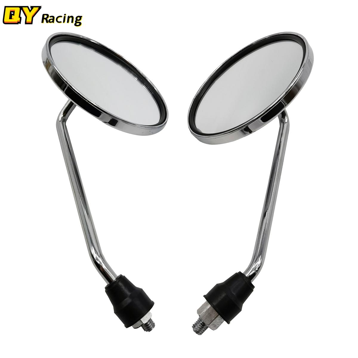 Motorcycle M8x1.25 8mm Rear View Side Mirrors For Kawasaki KE100 KE125 KE175 Honda Z50 CT70 CA95 S65 SL70 CB175 Rearview
Motorcycle M8x1.25 8mm Rear View Side Mirrors For Kawasaki KE100 KE125 KE175 Honda Z50 CT70 CA95 S65 SL70 CB175 Rearview