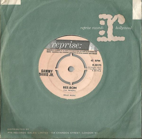 7inch Record SAMMY DAVIS JR. - Bee Bom R20217 Reprise Records 1963 UK Jazz Used
7inch Record SAMMY DAVIS JR. - Bee Bom R20217 Reprise Records 1963 UK Jazz Used