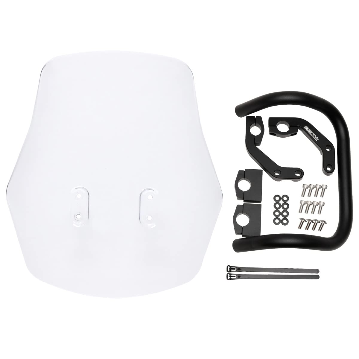 ZETA RACING Adventure Windshield Large Screen CT125 Light Smoke Mobile Device Installation Mount Bar Standard Equipment Angle Height Stepless
ZETA RACING Adventure Windshield Large Screen CT125 Light Smoke Mobile Device Installation Mount Bar Standard Equipment Angle Height Stepless