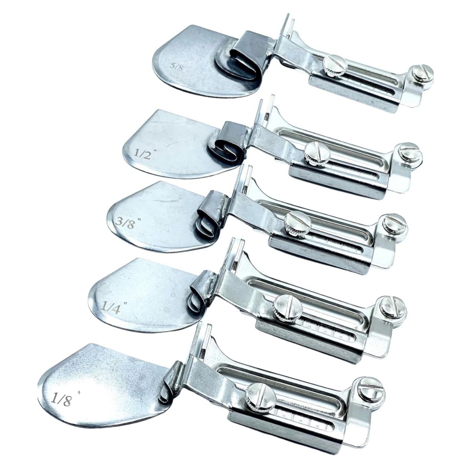Sewing Machine Trumpet Presser Attachment Rotating for and Professional Use 3mm 5 Size bath&bath Three-Wall Home, Industrial, (Width 6mm.9.5mm серебряный
Sewing Machine Trumpet Presser Attachment Rotating for and Professional Use 3mm 5 Size bath&bath Three-Wall Home, Industrial, (Width 6mm.9.5mm серебряный