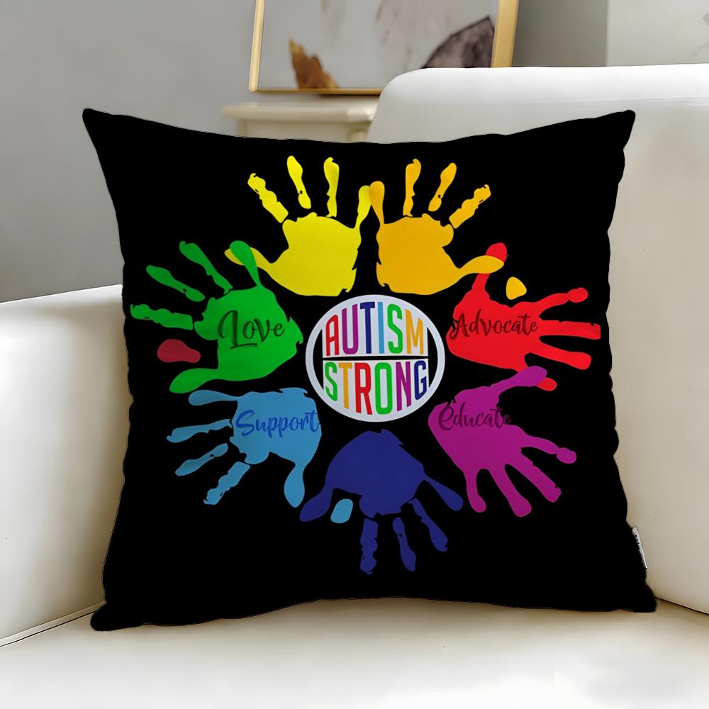 classic theme Autism Support Puzzle Cushion Cover Soft EasyWash Pillow Case Versatile for Couch Bed Travel and Office 30X30cm
classic theme Autism Support Puzzle Cushion Cover Soft EasyWash Pillow Case Versatile for Couch Bed Travel and Office 30X30cm