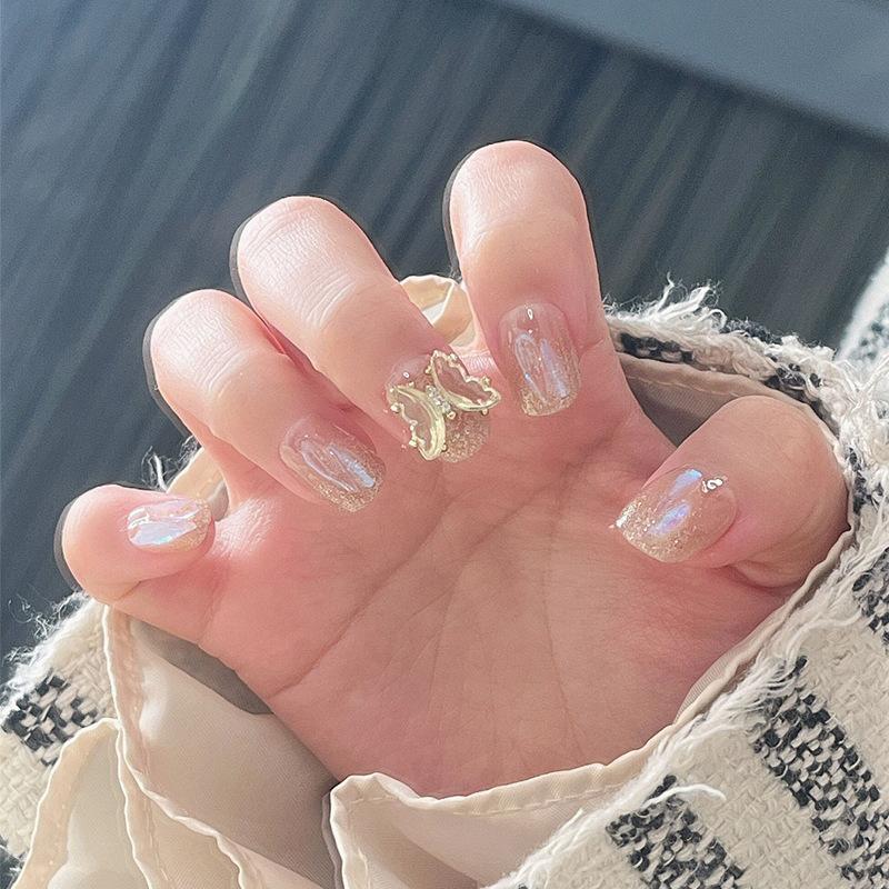 Wear Nail Piece Короткая бантик Diamond in the Debris Nail Patch High Sense Finished Nail
Wear Nail Piece Короткая бантик Diamond in the Debris Nail Patch High Sense Finished Nail
