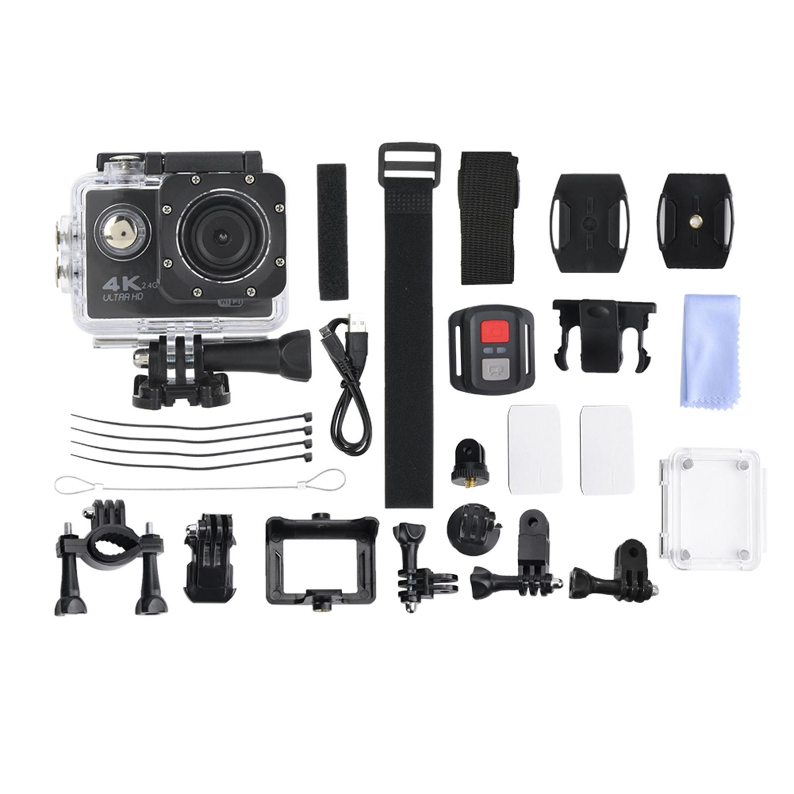 4K 30FPS 2.0inch LCD Screen Action Camera Underwater 30M Waterproof Recording Camcorder
4K 30FPS 2.0inch LCD Screen Action Camera Underwater 30M Waterproof Recording Camcorder