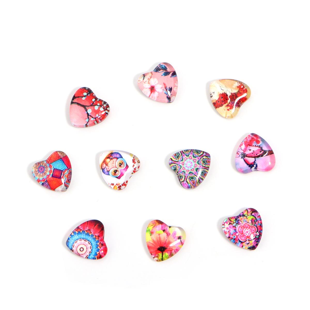 10pcs/lot Love Heart Flat Back Glass Cabochon Red Flower Animal Pattern Cabochon Beads For Jewelry Making DIY Accessories
10pcs/lot Love Heart Flat Back Glass Cabochon Red Flower Animal Pattern Cabochon Beads For Jewelry Making DIY Accessories