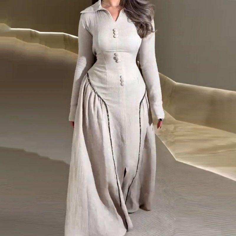 European and American New Foreign Trade New Chinese Style Improved Cheongsam Niche Retro Style Dress Meters apricot 3XL
European and American New Foreign Trade New Chinese Style Improved Cheongsam Niche Retro Style Dress Meters apricot 3XL