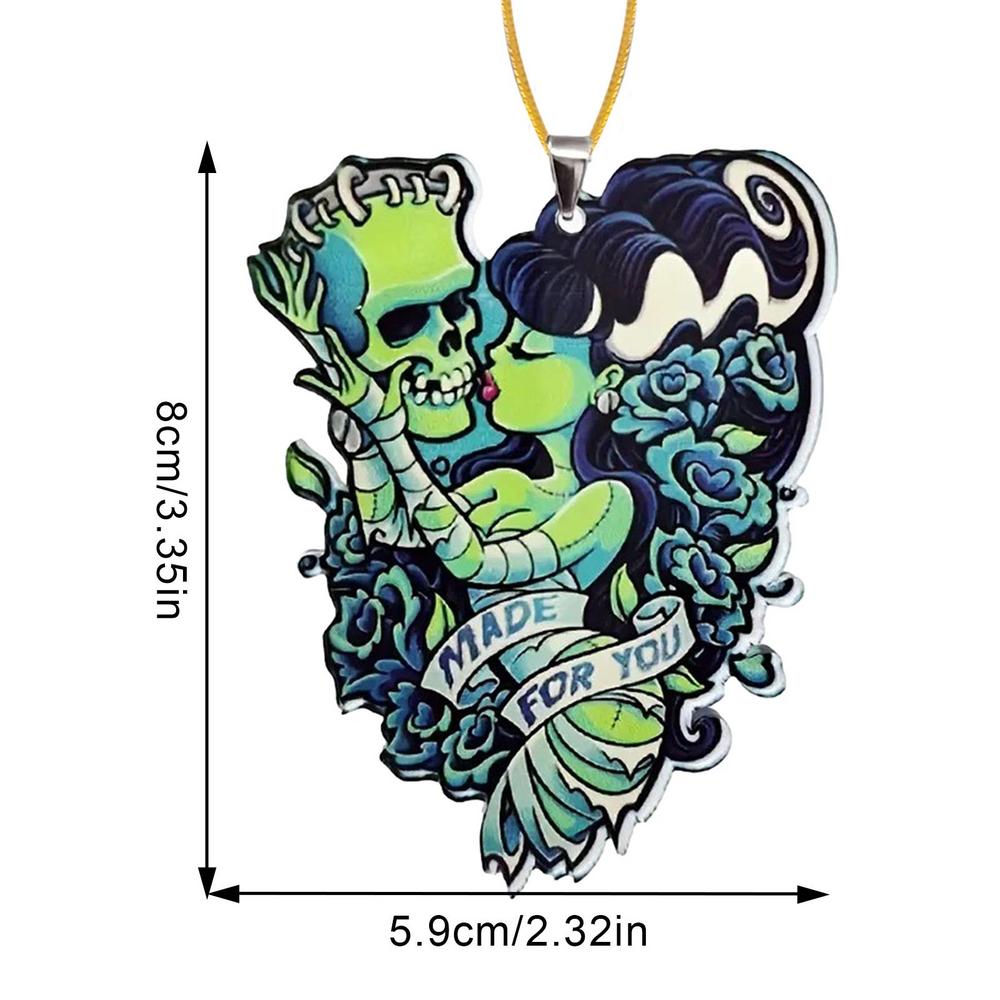 Halloween Car Decor Gothic Rearview Mirror Pendant Car Rearview Mirror Accessories Home Decoration Bag Pendant Ornaments
Halloween Car Decor Gothic Rearview Mirror Pendant Car Rearview Mirror Accessories Home Decoration Bag Pendant Ornaments