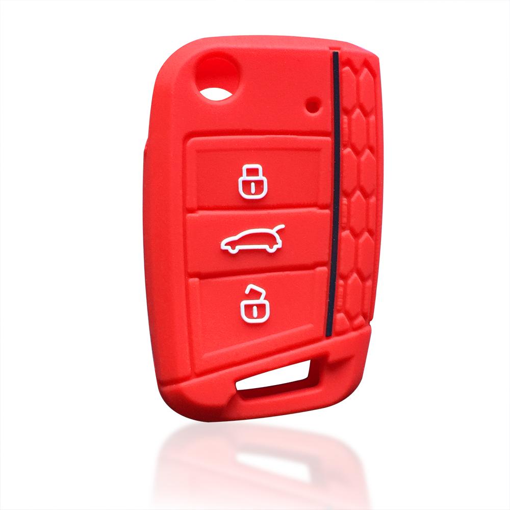 Силиконовый чехол для ключа для Skoda Octavia A7 KAMIQ 2021 Rapid Karoq Fabia для Seat Leon Ibiza Ateca для VW Polo Golf 7 Tiguan T-Roc T6 красный
Силиконовый чехол для ключа для Skoda Octavia A7 KAMIQ 2021 Rapid Karoq Fabia для Seat Leon Ibiza Ateca для VW Polo Golf 7 Tiguan T-Roc T6 красный