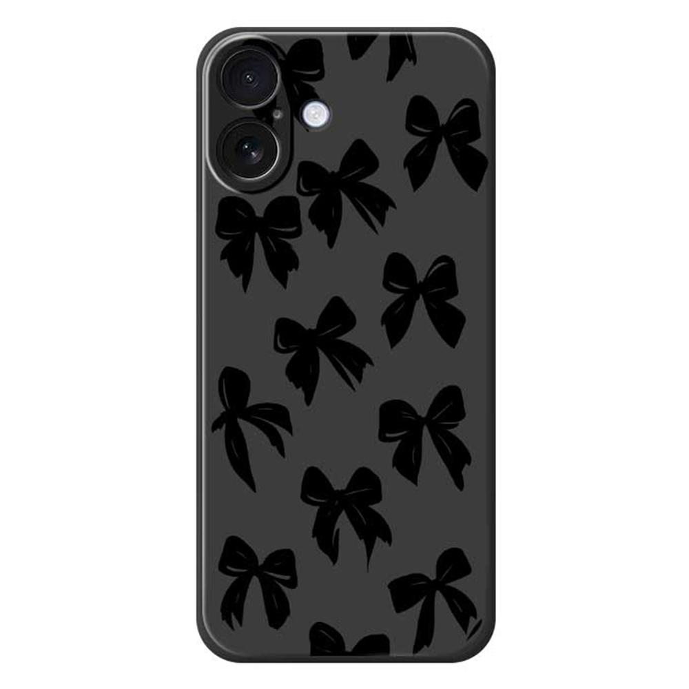 For iPhone 17 Case Black Bow Pattern Printing Straight Edge TPU Phone Back Cover Black
For iPhone 17 Case Black Bow Pattern Printing Straight Edge TPU Phone Back Cover Black