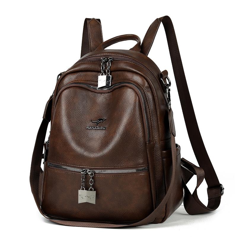 Шкіряний рюкзак жіночий великої місткості туристичний рюкзак універсальна сумка через плече кавовий
Шкіряний рюкзак жіночий великої місткості туристичний рюкзак універсальна сумка через плече кавовий