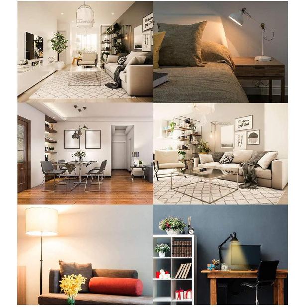 6PACK LED Filament Bulb A19, Dimmable 4W LED Light Bulb, Frosted Glass Cover, E26 Base, Warm White 2700K, 40W Equivalent, 110-120VAC (4) 4.0 Watts
6PACK LED Filament Bulb A19, Dimmable 4W LED Light Bulb, Frosted Glass Cover, E26 Base, Warm White 2700K, 40W Equivalent, 110-120VAC (4) 4.0 Watts