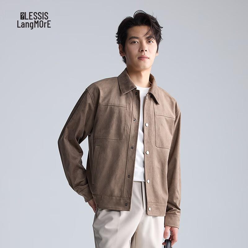 Lilang Men s Velvet-Feel Suede Commuter Jacket 2XL (180)
Lilang Men s Velvet-Feel Suede Commuter Jacket 2XL (180)
