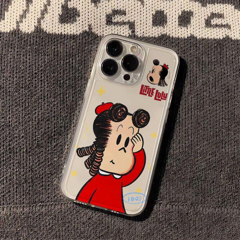 Cute Little Lulu Phone Case For IPhone 16 15 Promax 14 12 11 Plus 13 Mini SE22 Transparent Ultra-thin Silicone Mobile Phone Case iPhone 12 Mini
Cute Little Lulu Phone Case For IPhone 16 15 Promax 14 12 11 Plus 13 Mini SE22 Transparent Ultra-thin Silicone Mobile Phone Case iPhone 12 Mini