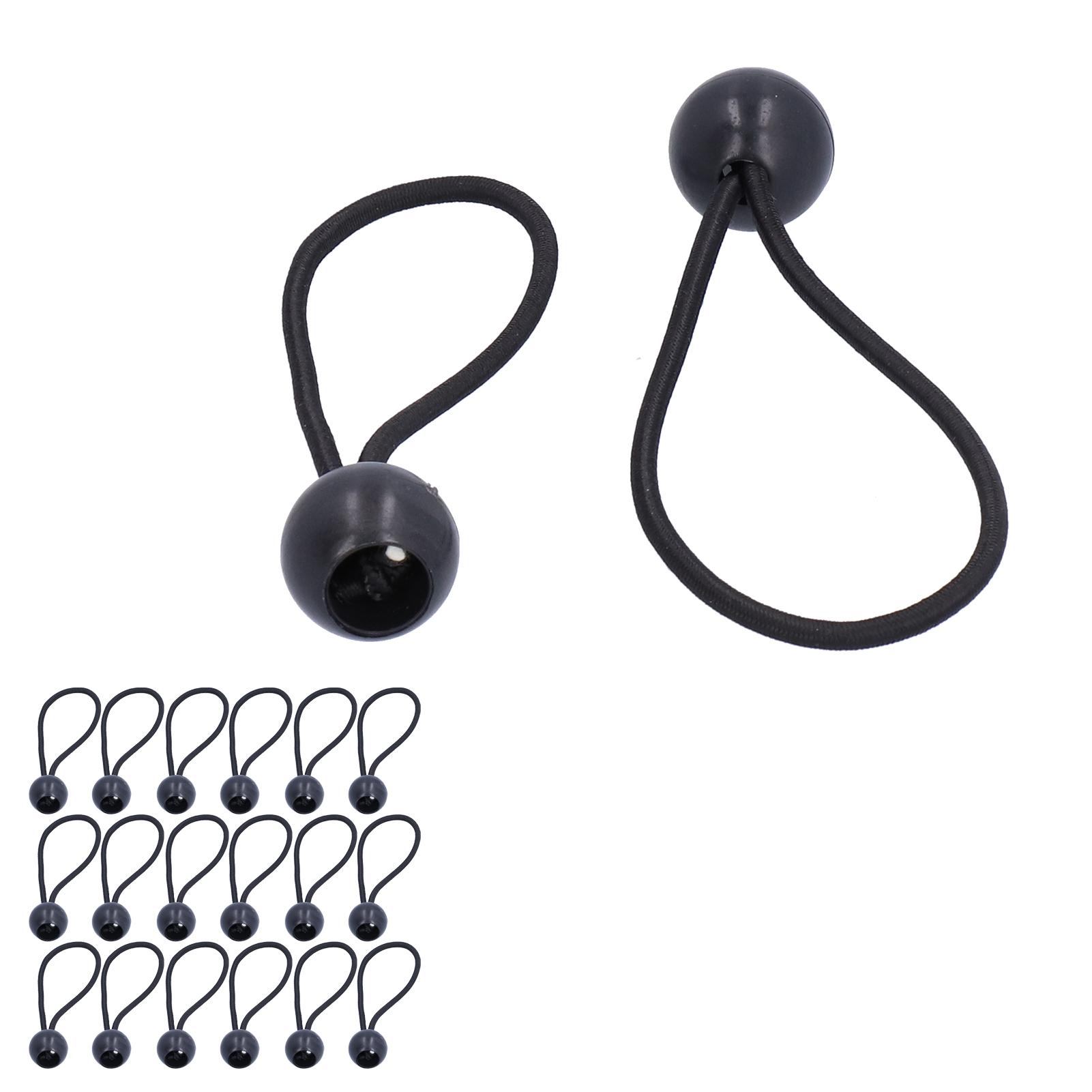 20pcs Elastic Ball Bungee Cords Heavy Duty Stretch Rope with Ball Ties for Canopies Tarps
20pcs Elastic Ball Bungee Cords Heavy Duty Stretch Rope with Ball Ties for Canopies Tarps