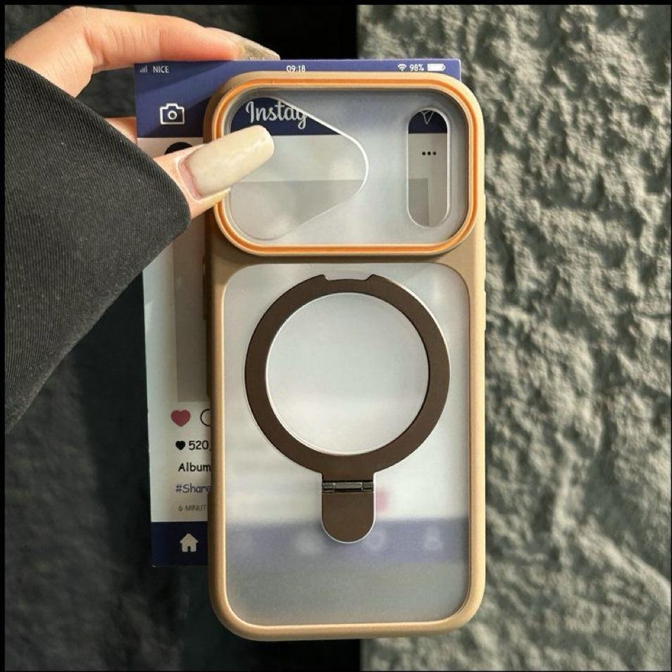 Magnetic Folding Metal Ring Holder Case For iPhone Air 17 16 15 14 Plus 13 12 Pro Max 11 For Magsafe Matte Armor Cover iPhone 15
Magnetic Folding Metal Ring Holder Case For iPhone Air 17 16 15 14 Plus 13 12 Pro Max 11 For Magsafe Matte Armor Cover iPhone 15