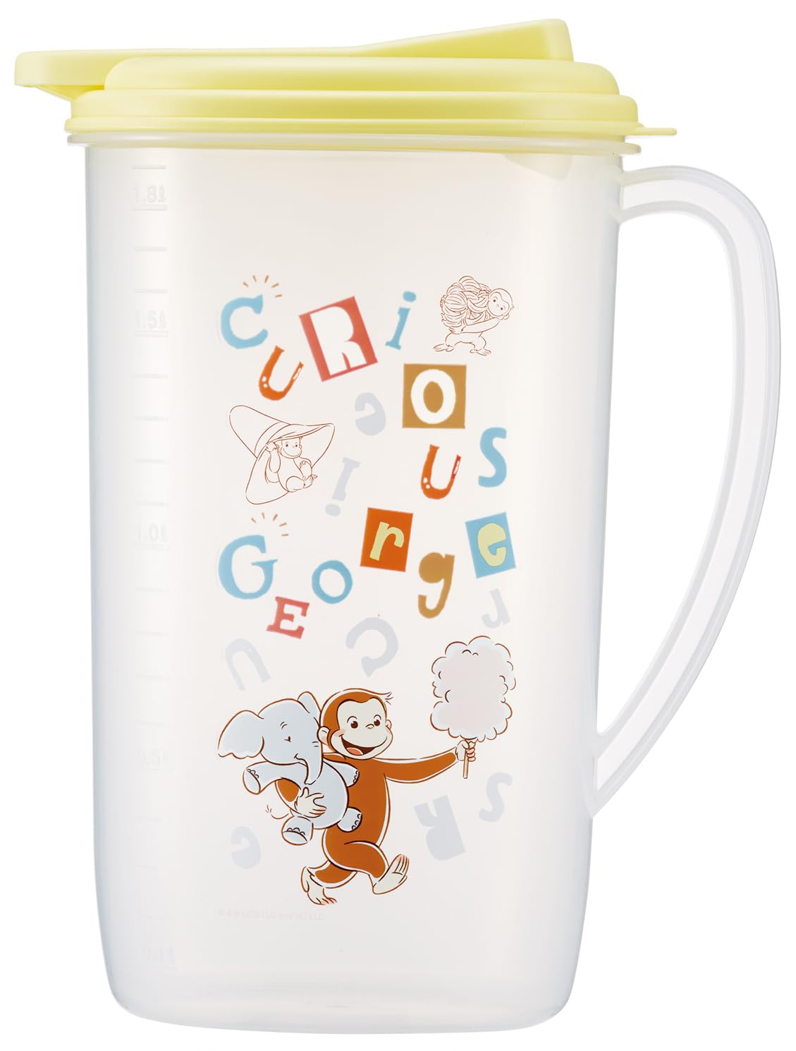 Skater Water Curious George Alphabet Pot/Water Pitcher, 1.9L, Design, CI19-A
Skater Water Curious George Alphabet Pot/Water Pitcher, 1.9L, Design, CI19-A