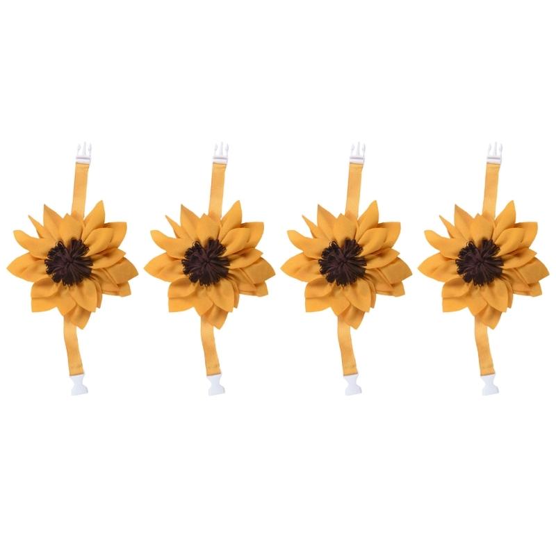 Pack of 4 3D Flower Designs Curtain Holdbacks Easy Installation without Drilling Holes Window Drapery Tiebacks Buckles жёлтый
Pack of 4 3D Flower Designs Curtain Holdbacks Easy Installation without Drilling Holes Window Drapery Tiebacks Buckles жёлтый